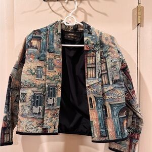 Colorful Vintage Tapestry Jacket